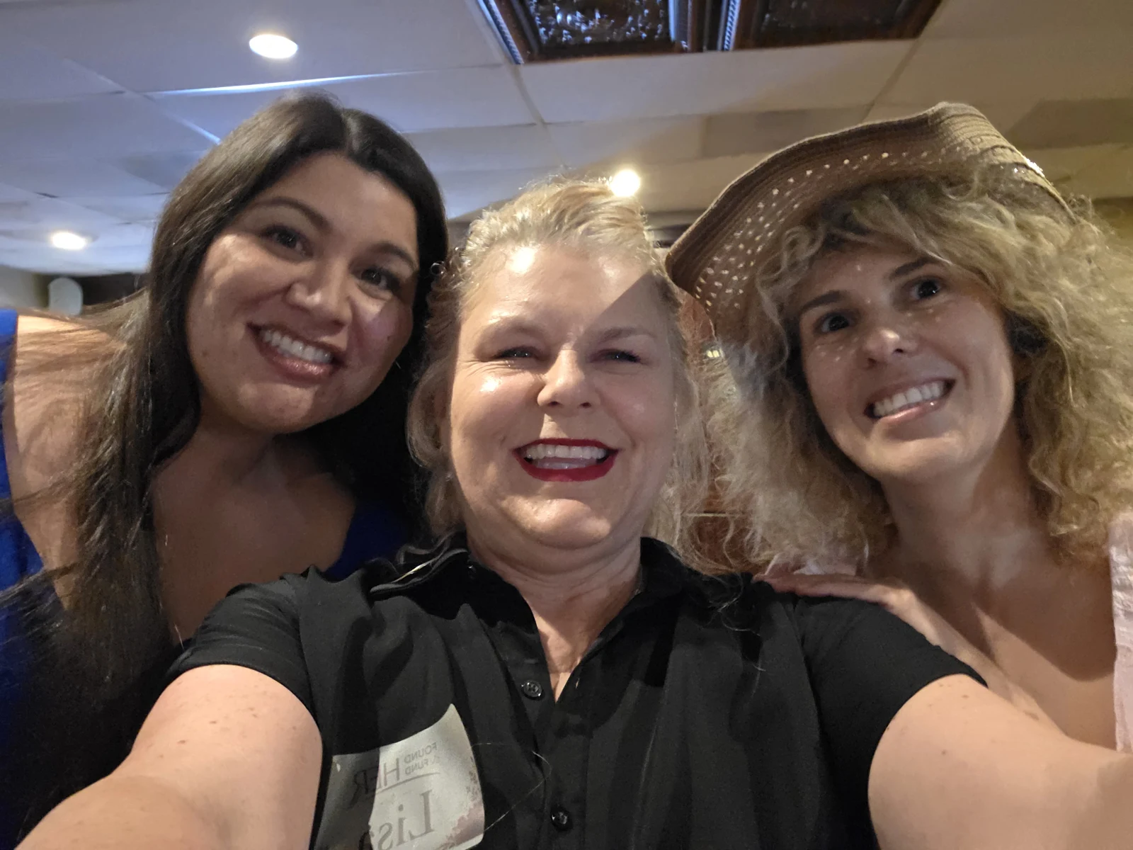 Women connecting at a FoundHER and FundHER gathering