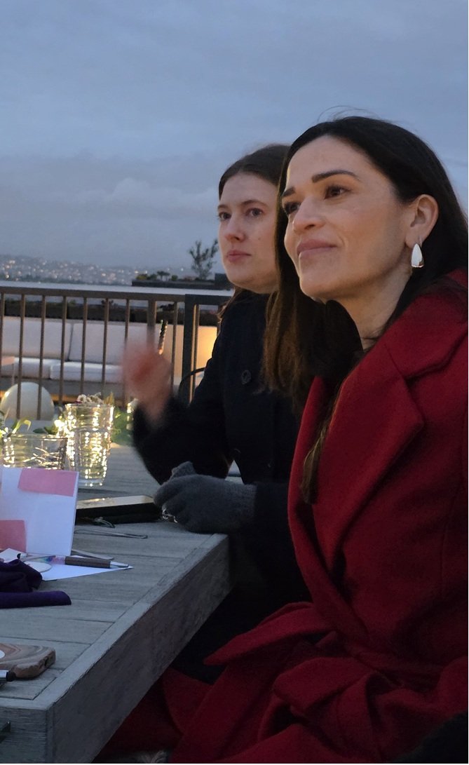 Women founders and investors connecting at a FoundHER and FundHER event in Los Angeles